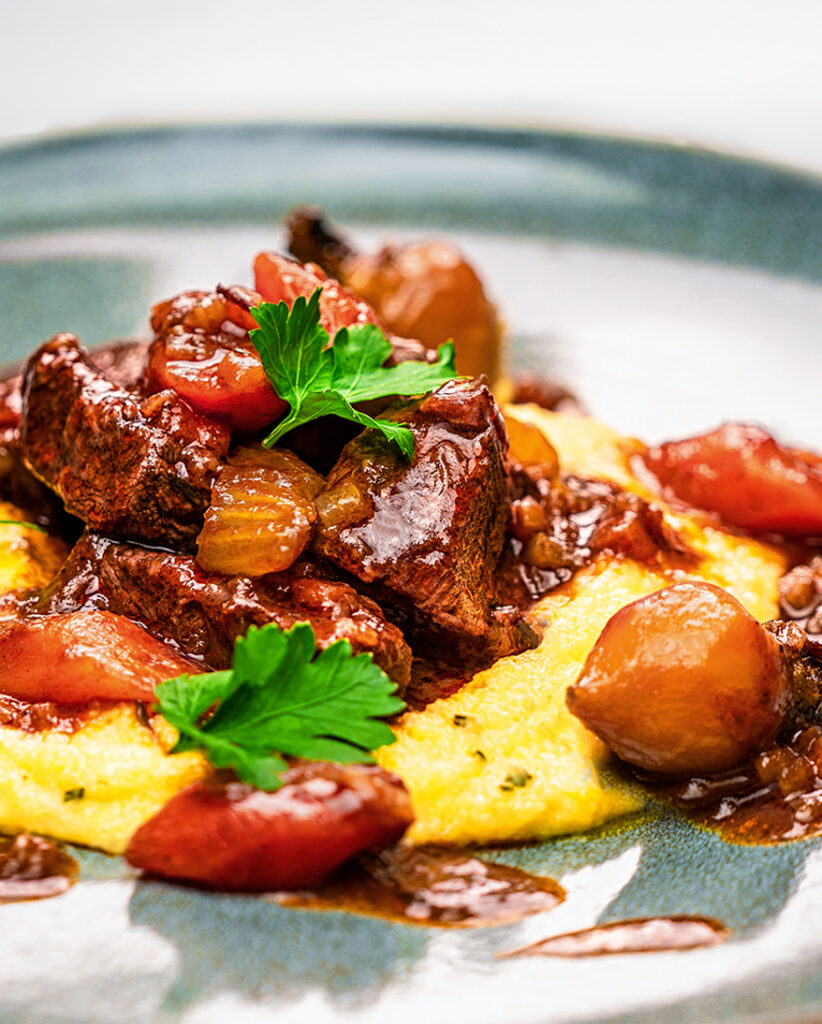 Michelin yıldızlı mutfakta polenta