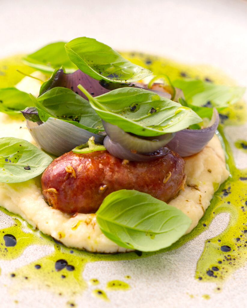 Salsiccia ile polenta