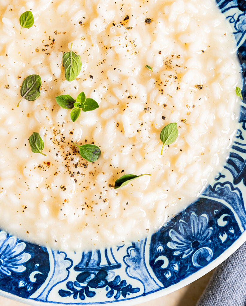 Kremalı risotto