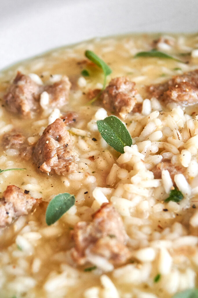 Salsiccia ile Risotto