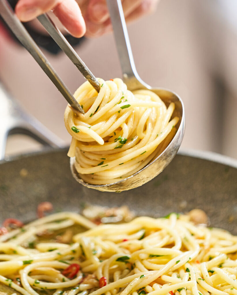 Aglio e Olio kolay pişirme