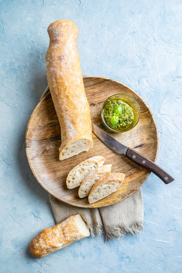 Ciabatta ekmeği için temel tarif