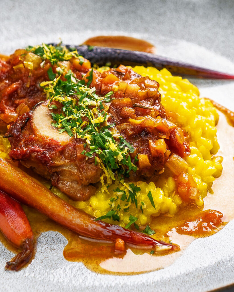 Risotto milanese ile Ossobuco