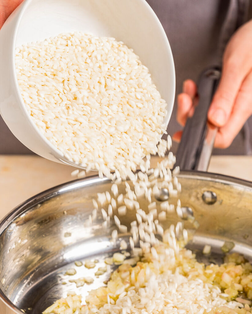 Risotto için Carnaroli pirinci