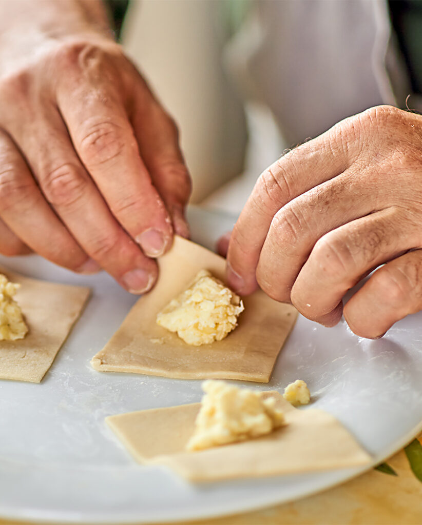 Tortellini dört peynirli