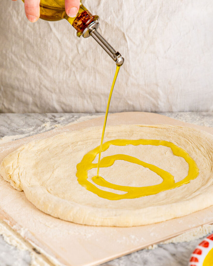 Zeytinyağlı pizza hamuru